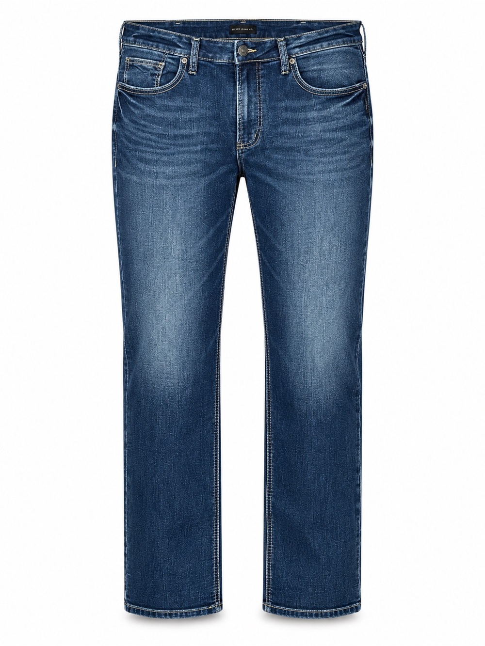 Silver Jeans Co Grayson Straight Leg Jeans 36x30 Medium Wash Stretch Denim Men’s